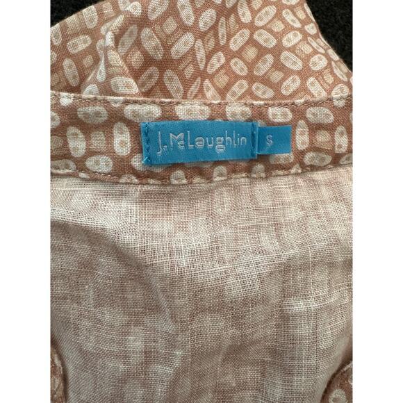 J.McLaughlin Women’s Linen Riviera Pintuck Dress, Size Small, Like New Condition - Picture 7 of 7